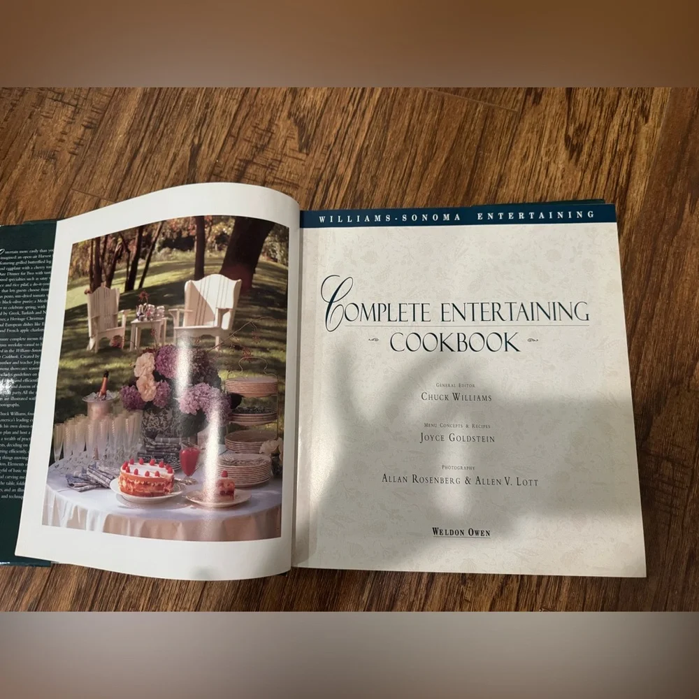 Williams Sonoma Green Entertaining Cookbook